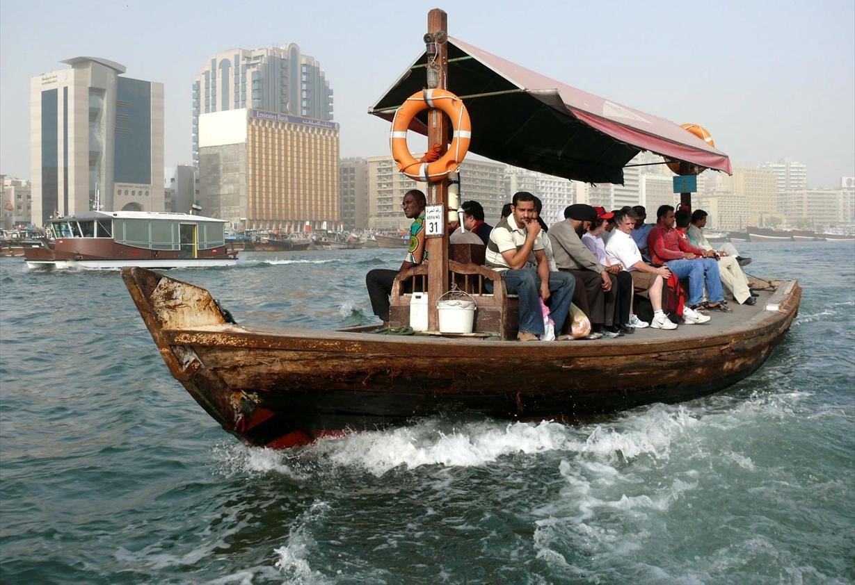 Abra crossing at Dubai Creek