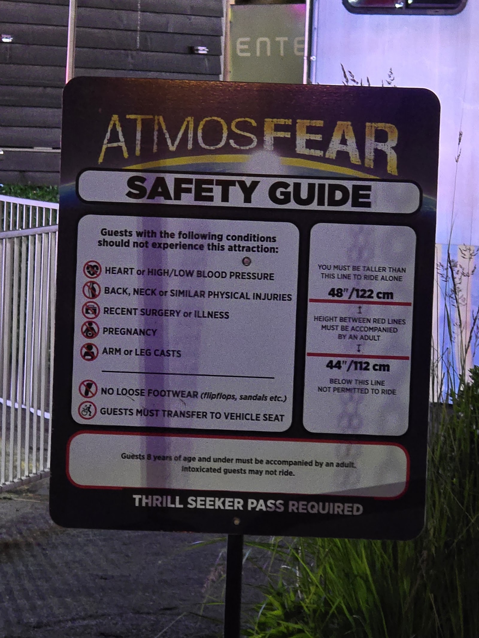 Atmosfear — Oficiais