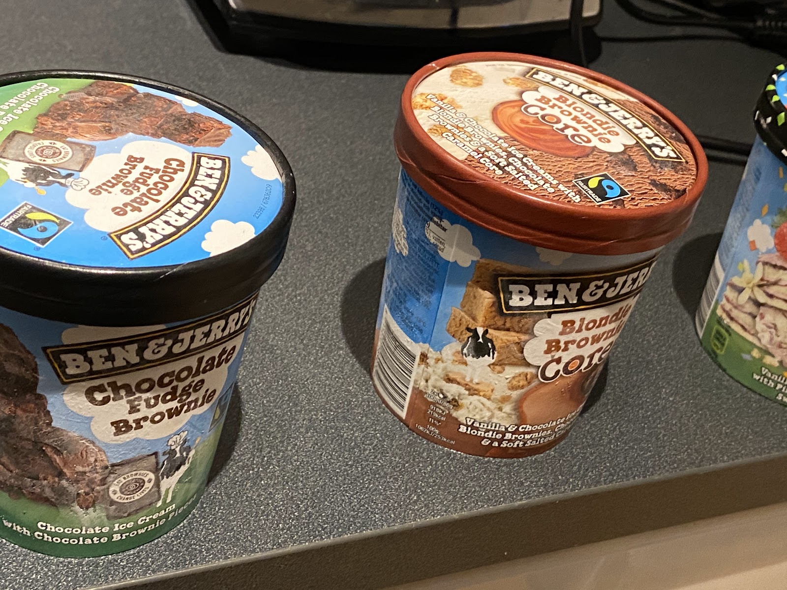 Ben & Jerry's Ice Cream and Coffee Shop — Oficiais