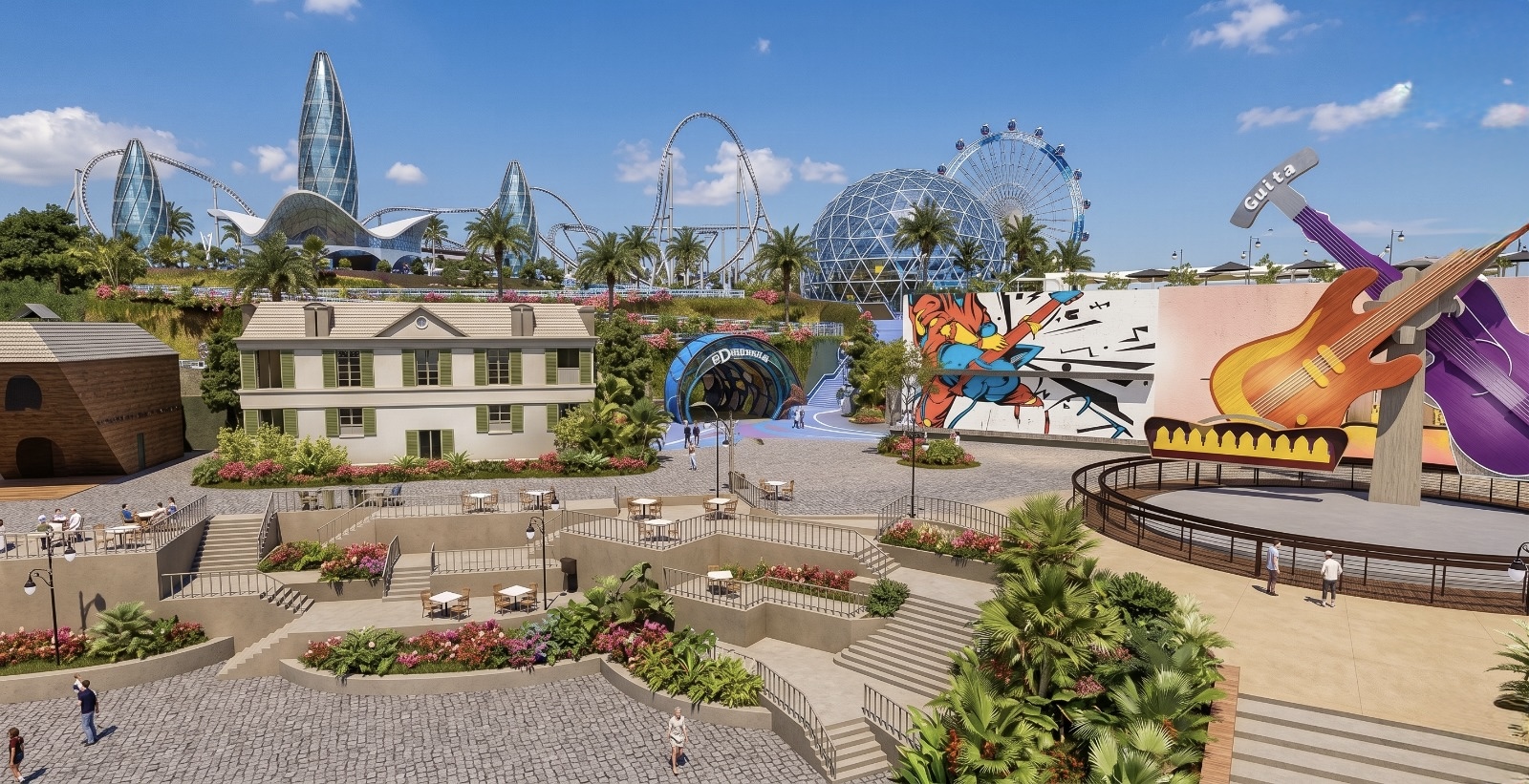 Cacau Park — Oficiais