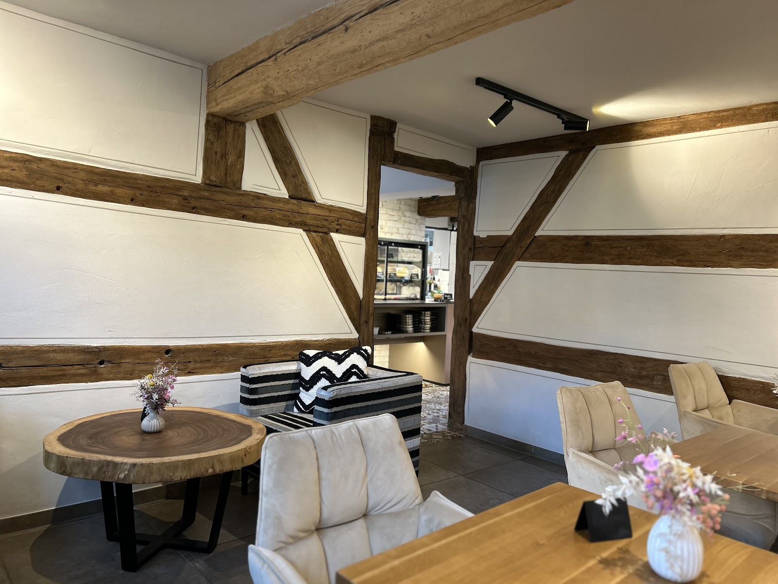 Café im Freien