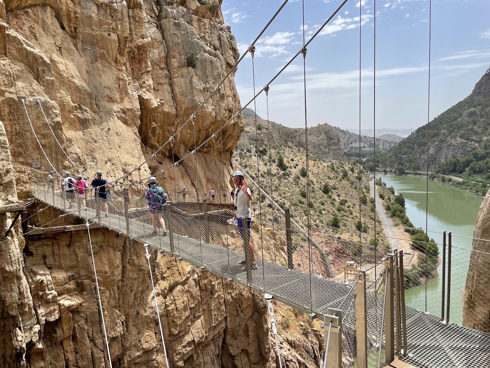 Caminito del Rey . North Access — Oficiais
