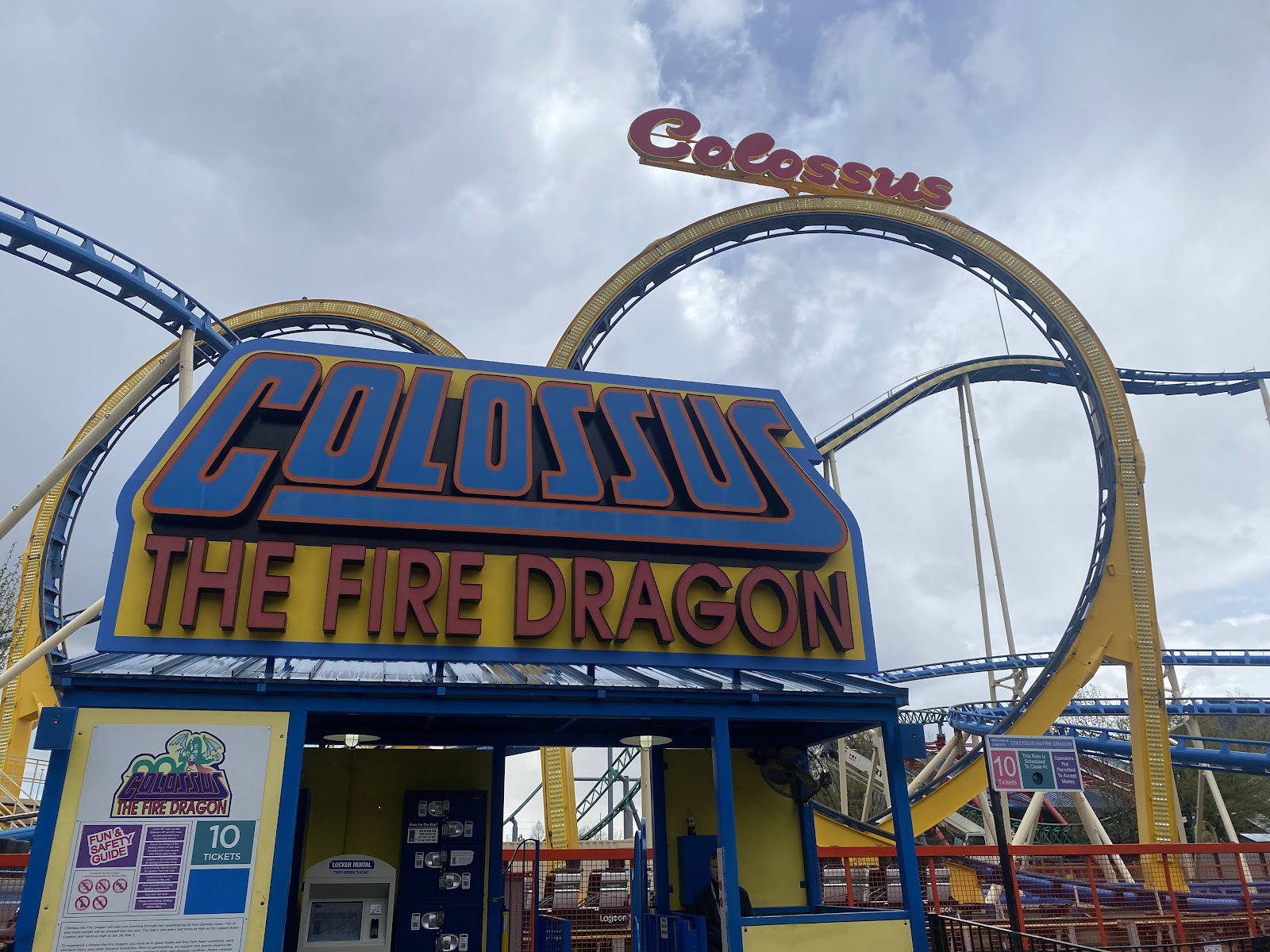 Colossus: The Fire Dragon — Oficiais