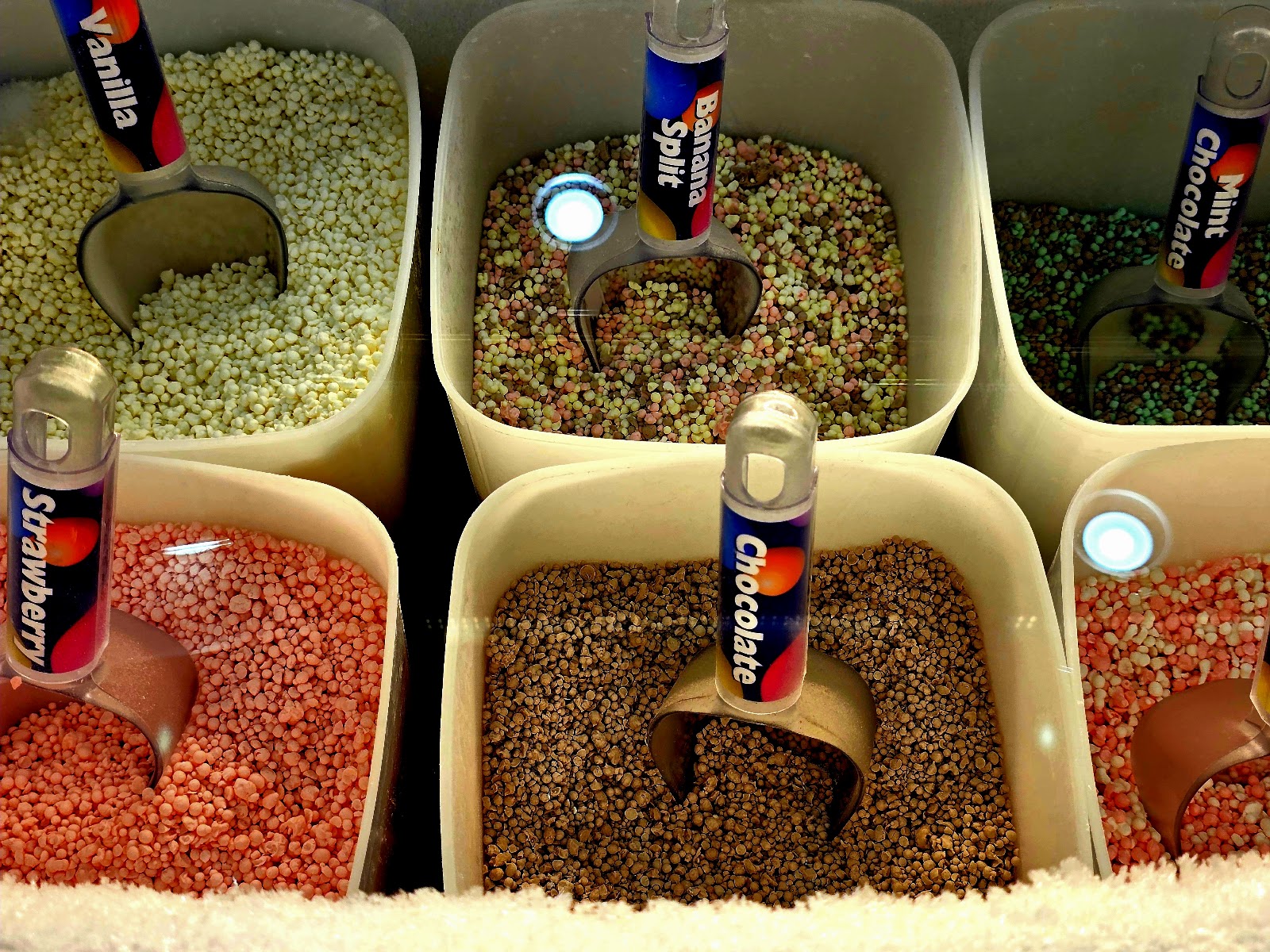 Dippin' Dots — Oficiais