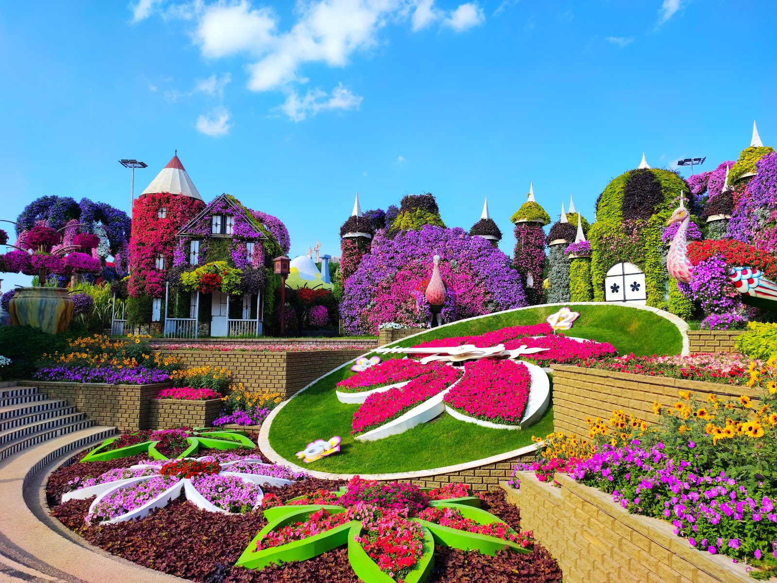 Dubai Miracle Garden — Oficiais