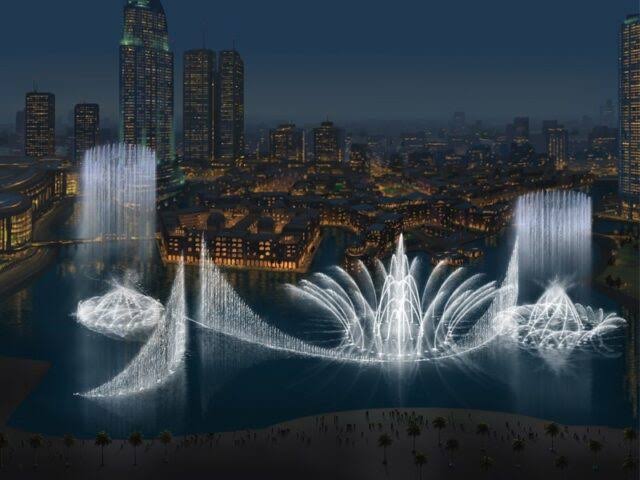 Fonte de Dubai — Oficiais