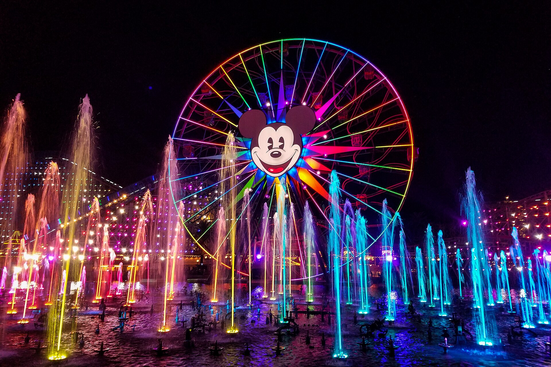 Games of Pixar Pier