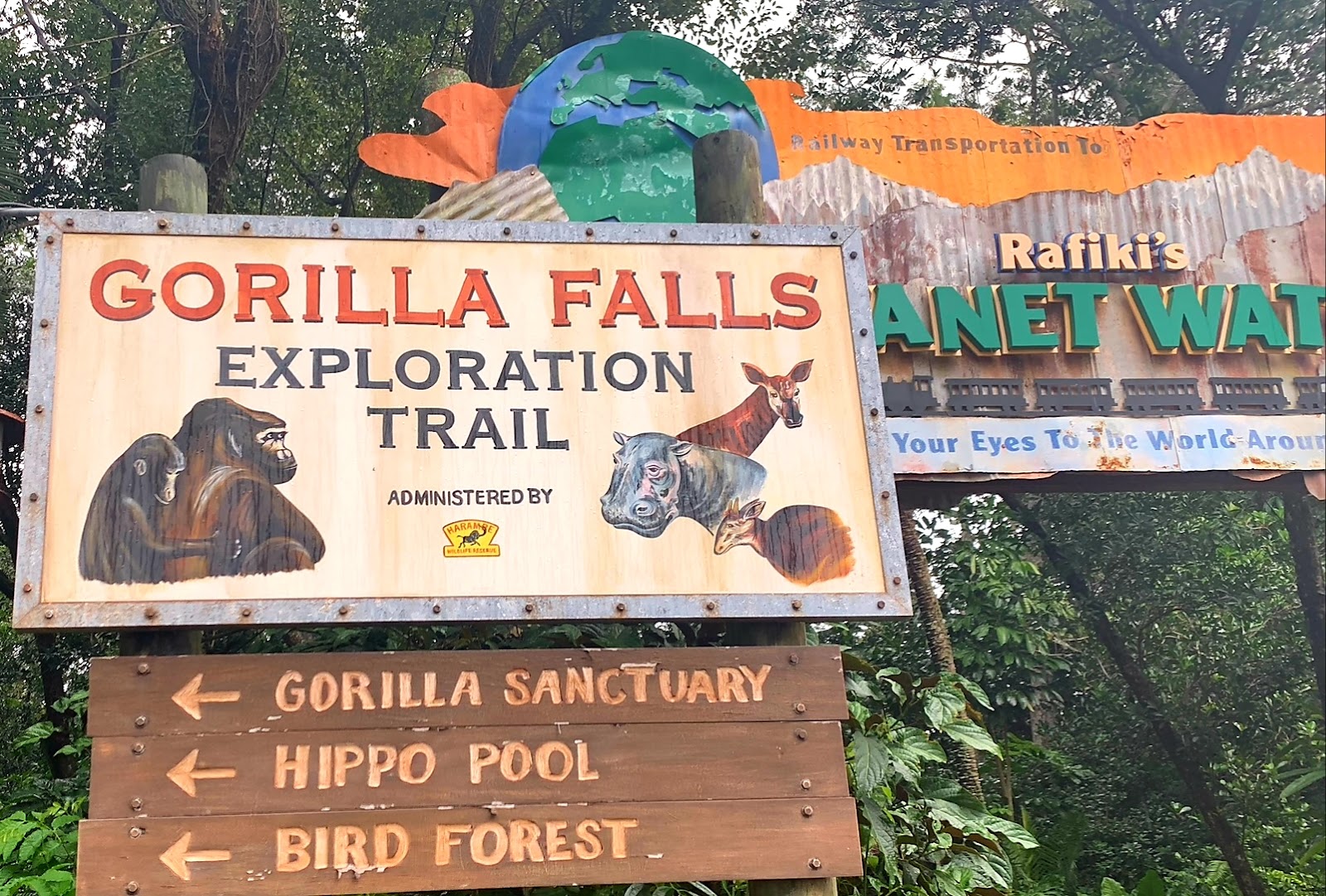Gorilla Falls Exploration Trail — Oficiais