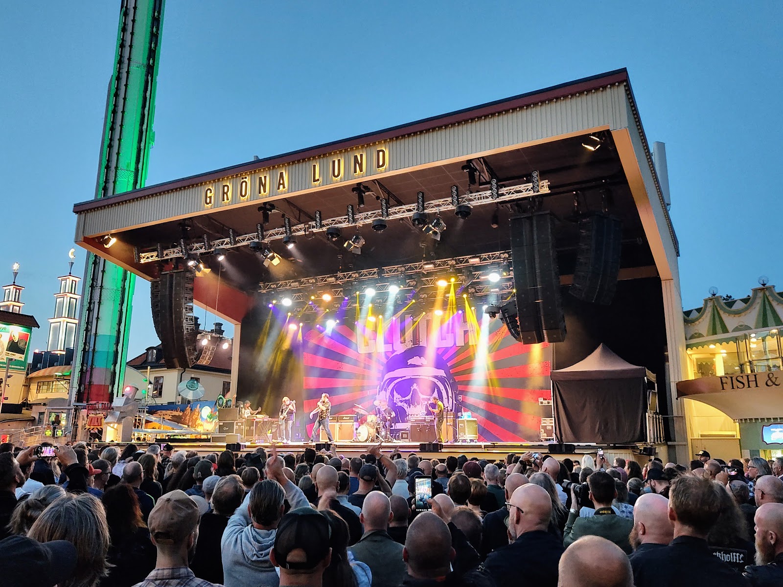 Gröna Lund — Oficiais