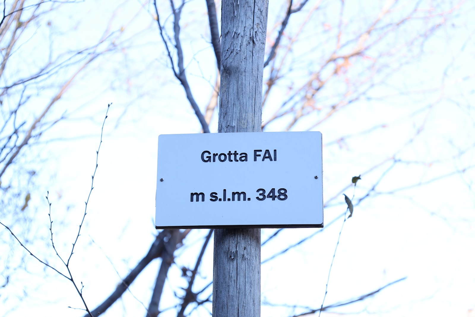 Grotta presso Casera Feletta — Oficiais
