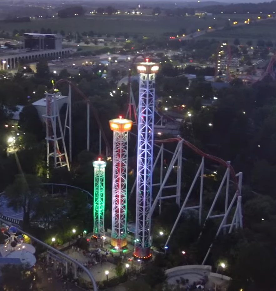 Hershey Triple Tower - Hershey's Kisses Tower