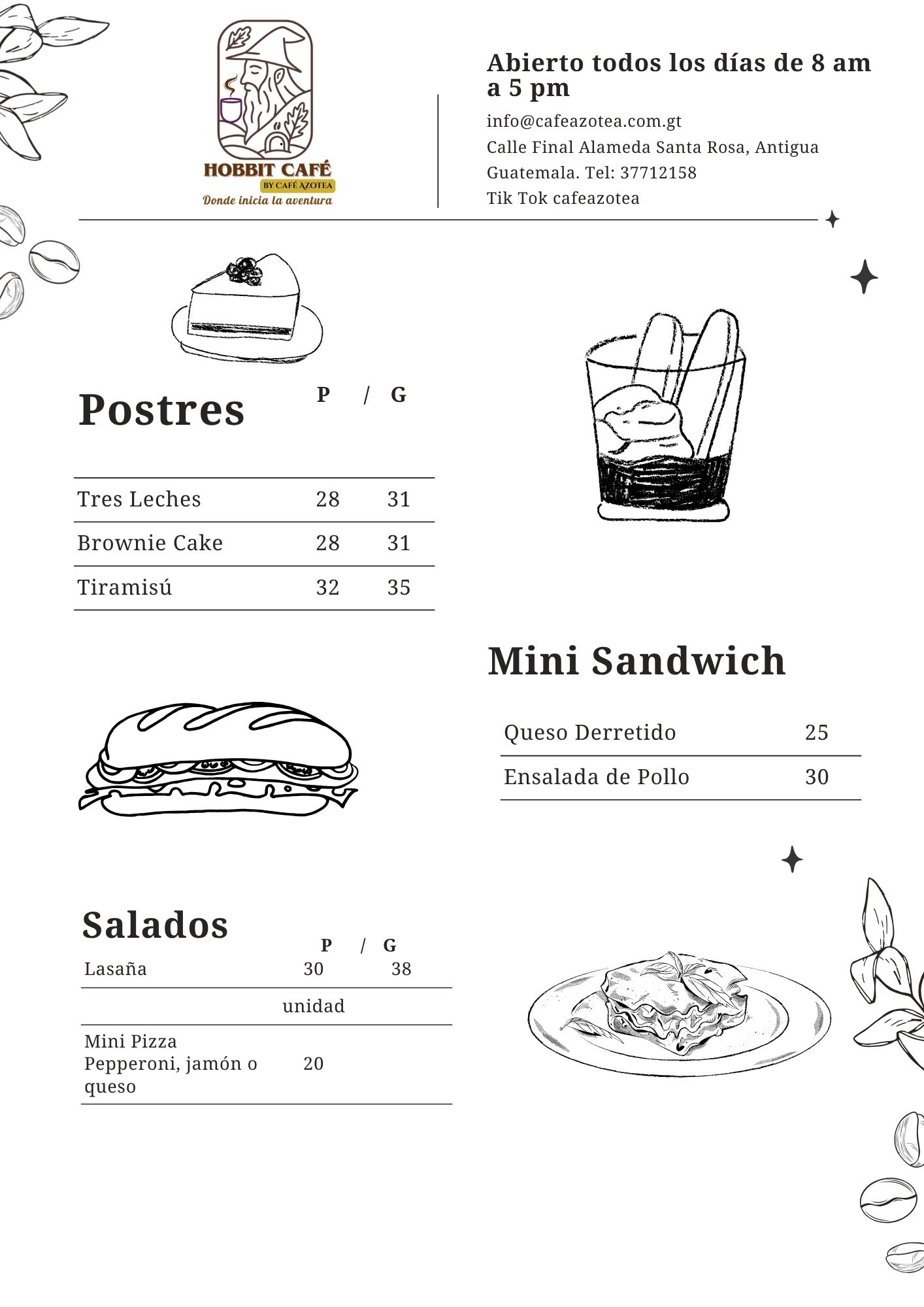 Hobbit Cafe — Oficiais