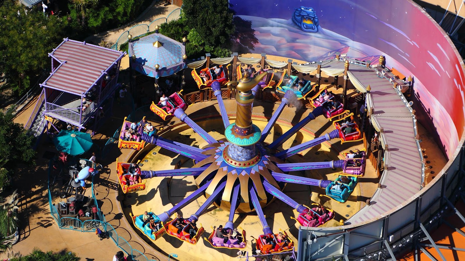 Les Tapis Volants - Flying Carpets Over Agrabah