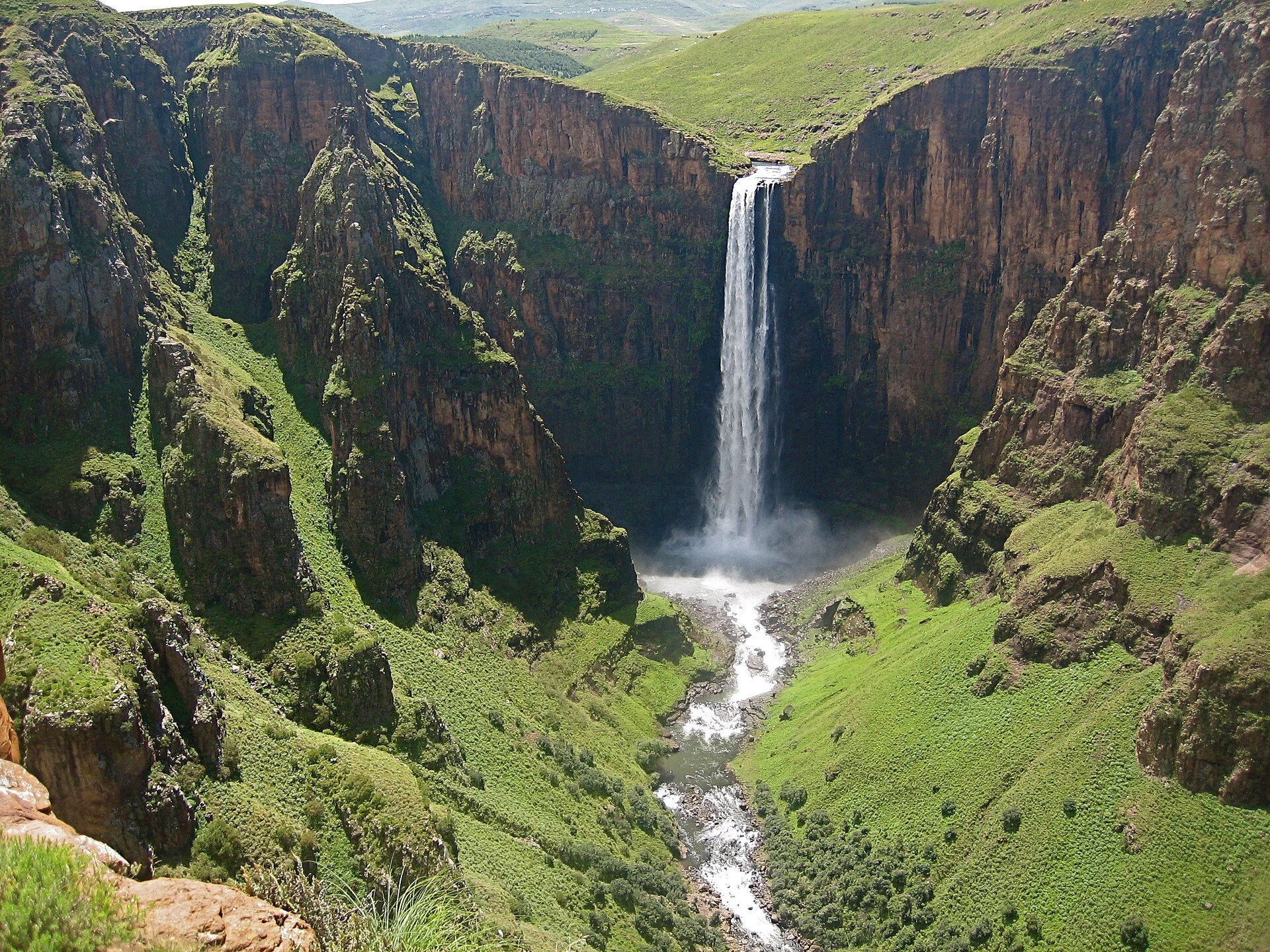 Maletsunyane Abseil