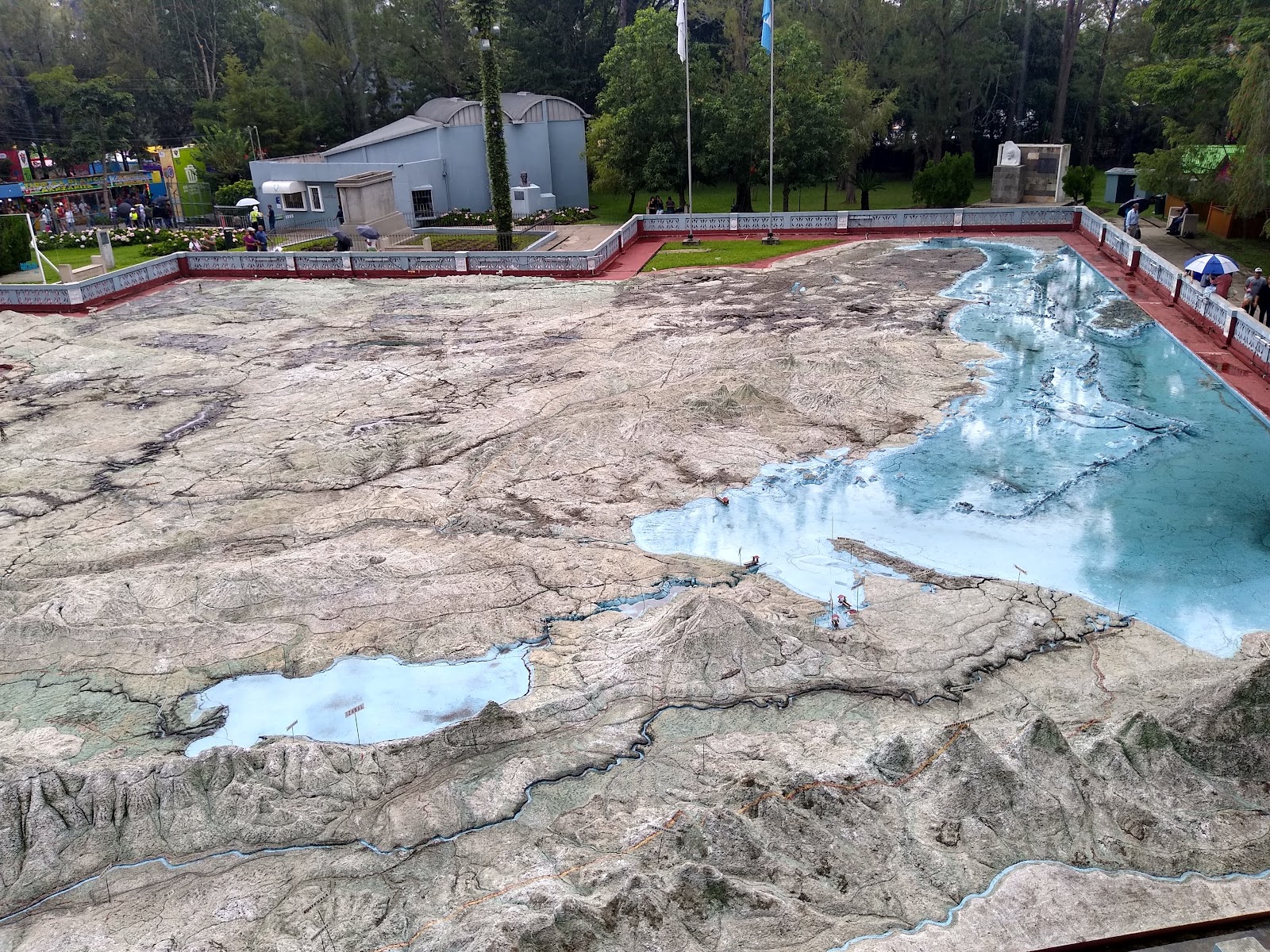 Mapa en Relieve de Guatemala