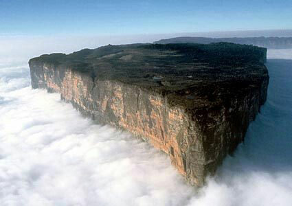 Mirantes naturais do maciço de Roraima