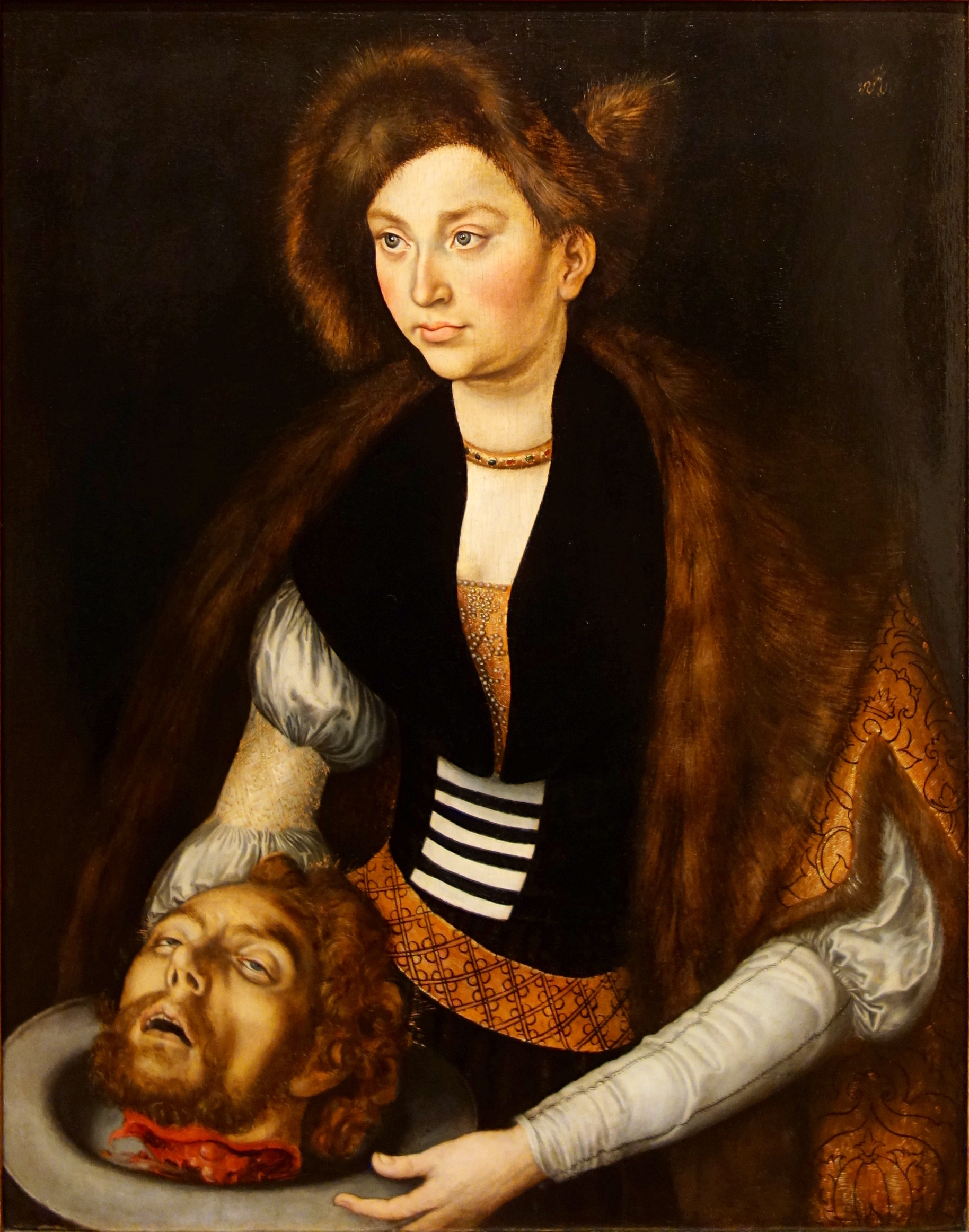 Catherine da Saxônia como Salomé