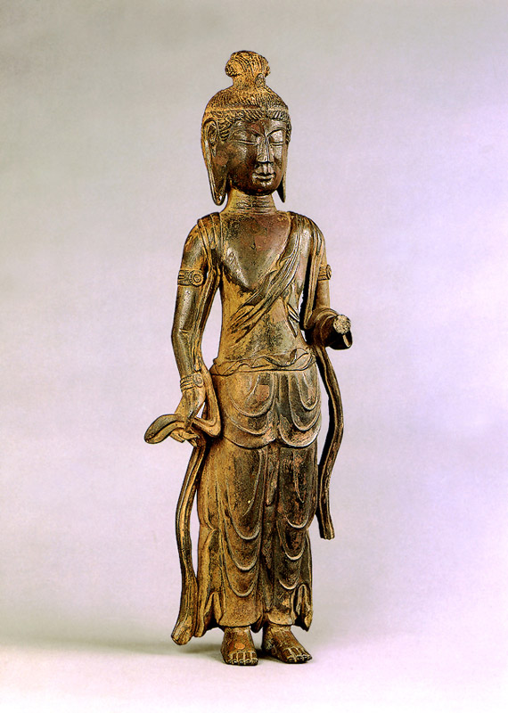 Gold Buddha statue