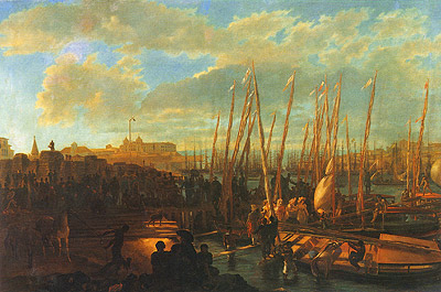 Paisagem Histórica de um Desembarque no Largo do Paço