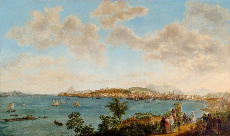Vista do Rio de Janeiro tomada da Ilha das Cobras