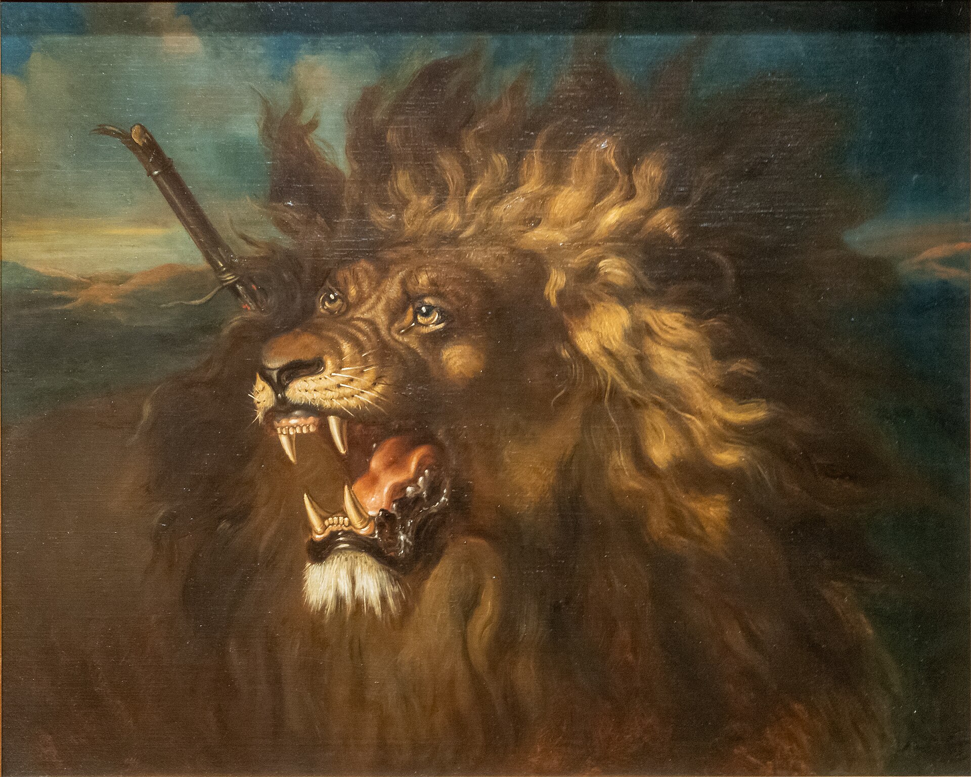 Wounded Lion