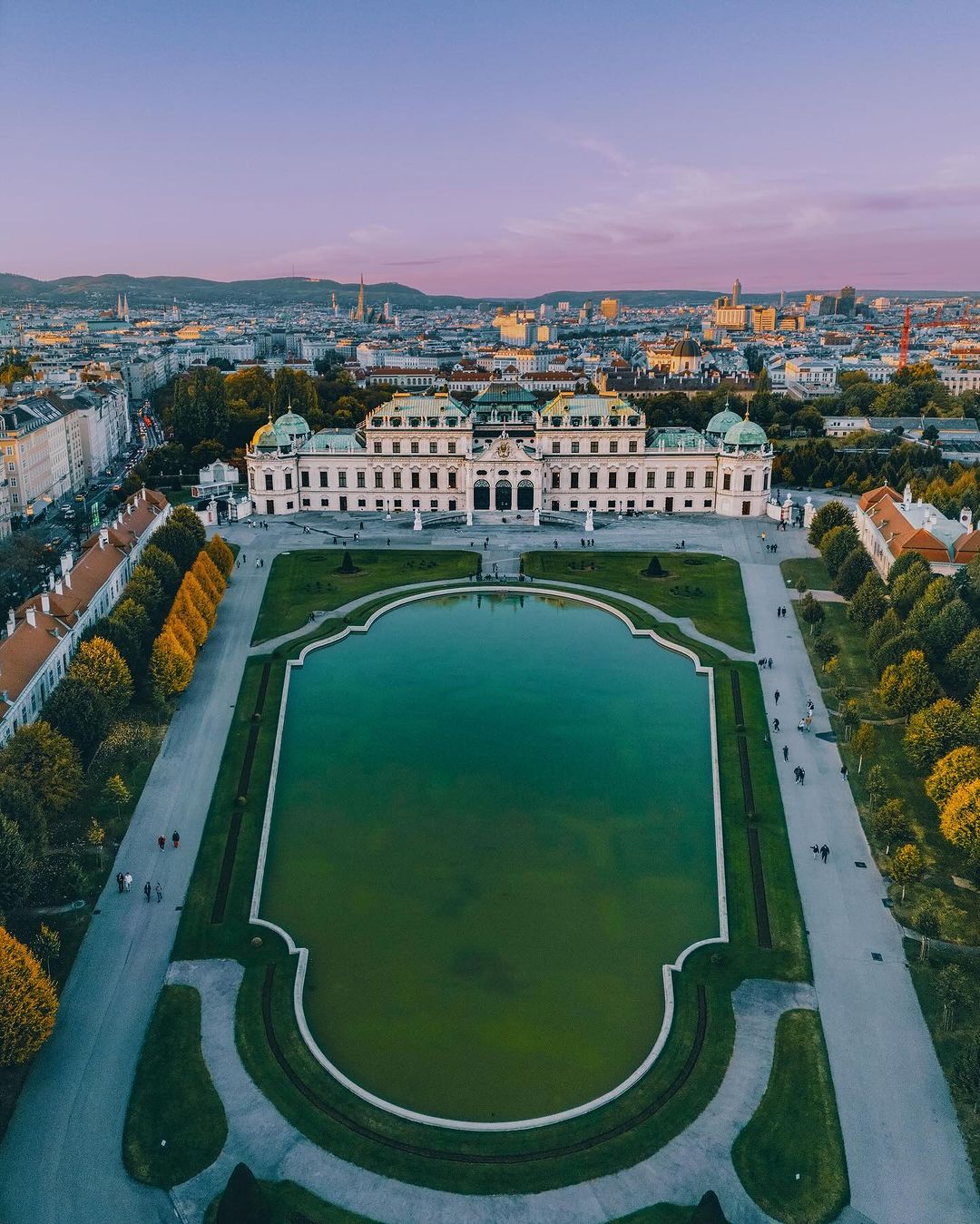 Palácio Belvedere — Oficiais