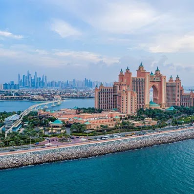 Palmeira Jumeirah — Oficiais