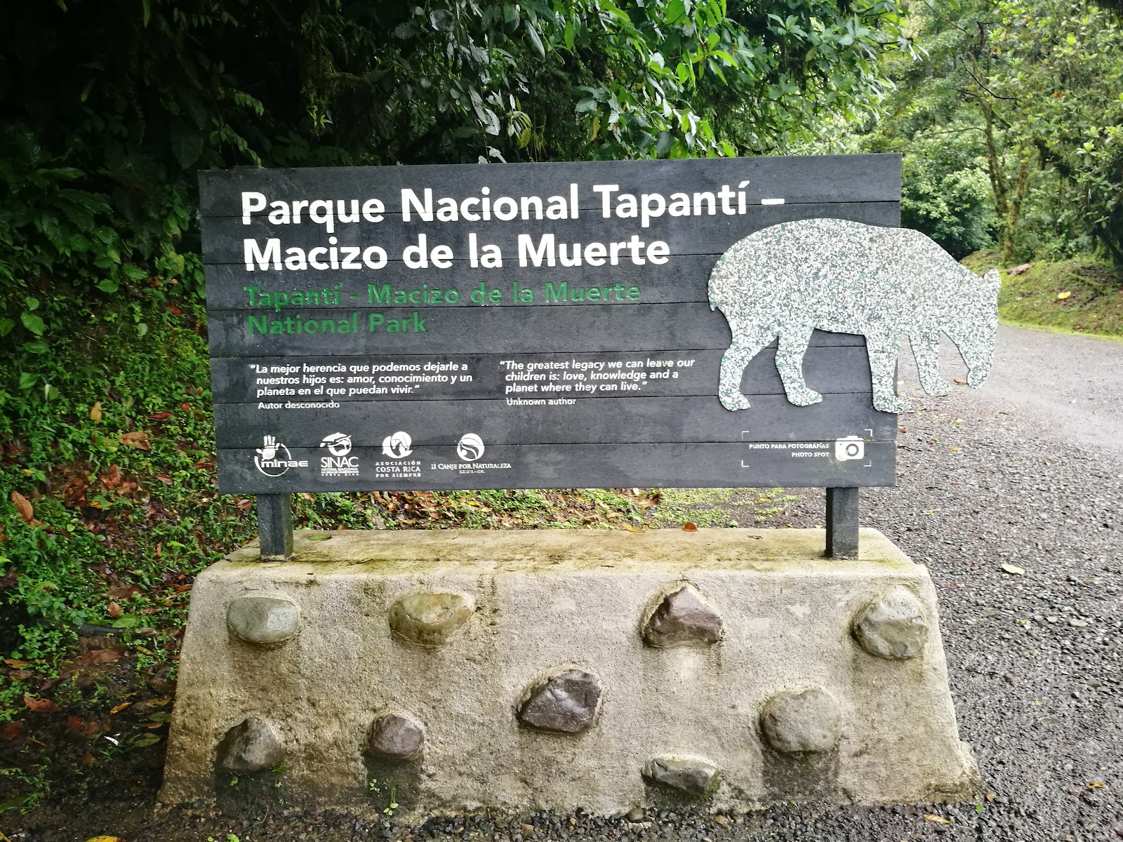 Parque Nacional Tapantí – Sector Orosí — Oficiais