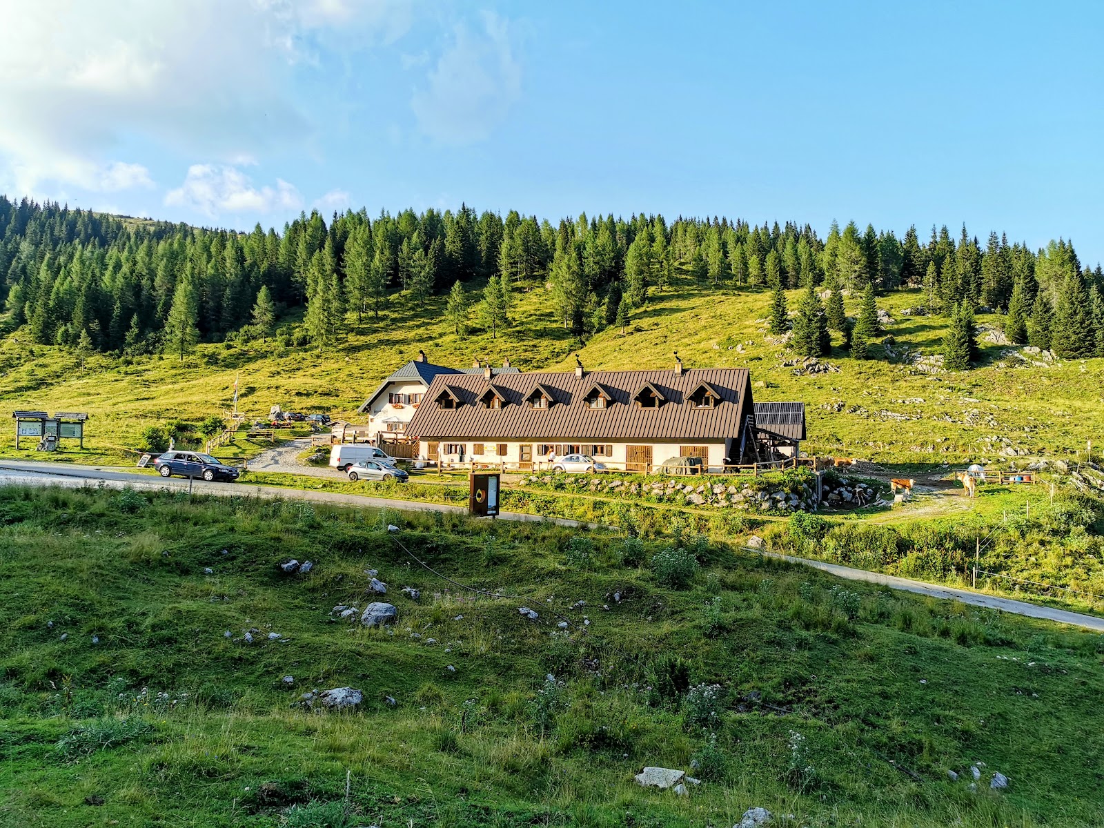 Passo Cason di Lanza — Oficiais