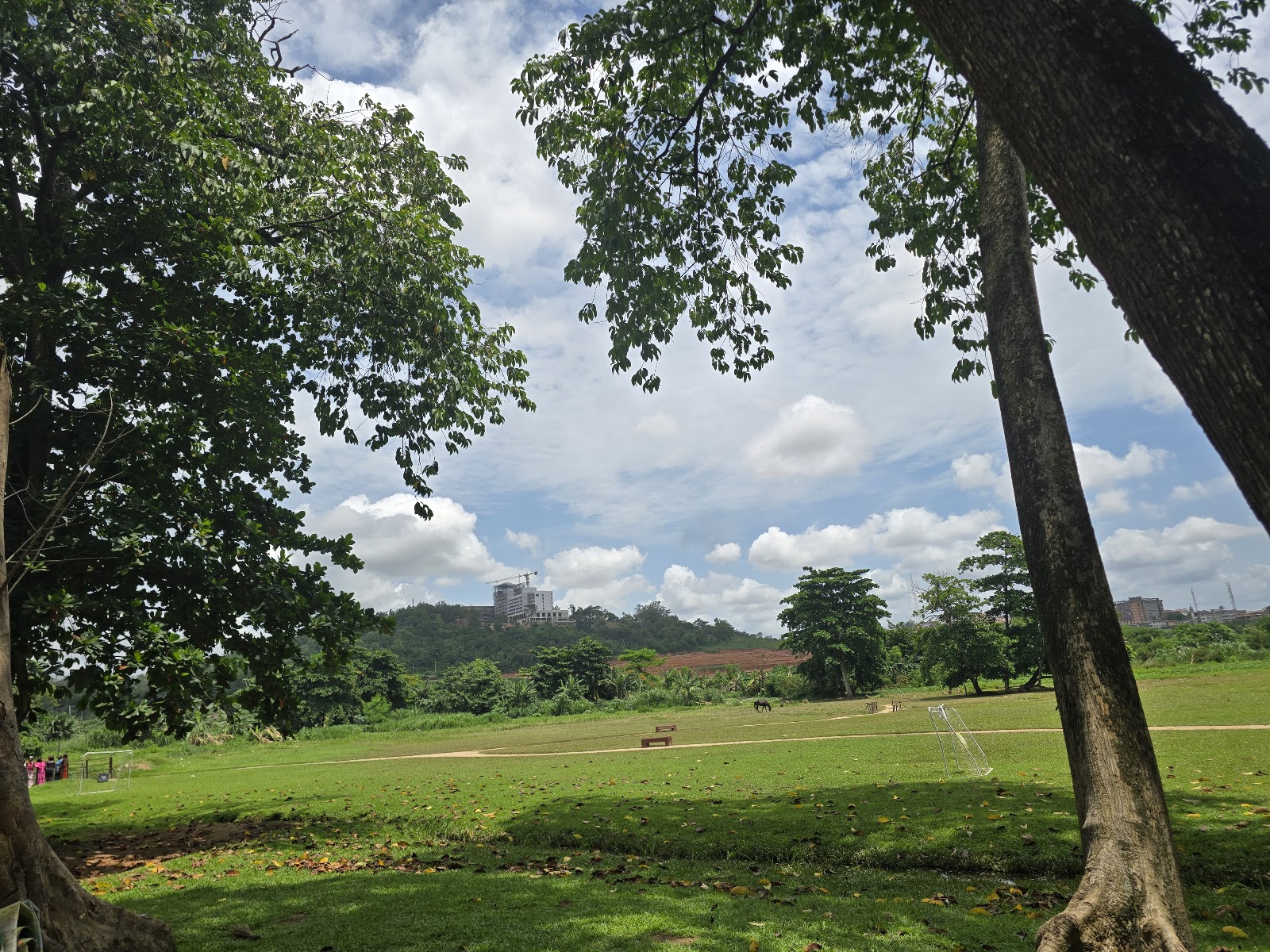 Picnic and relaxation lawns at Agodi Gardens — Oficiais