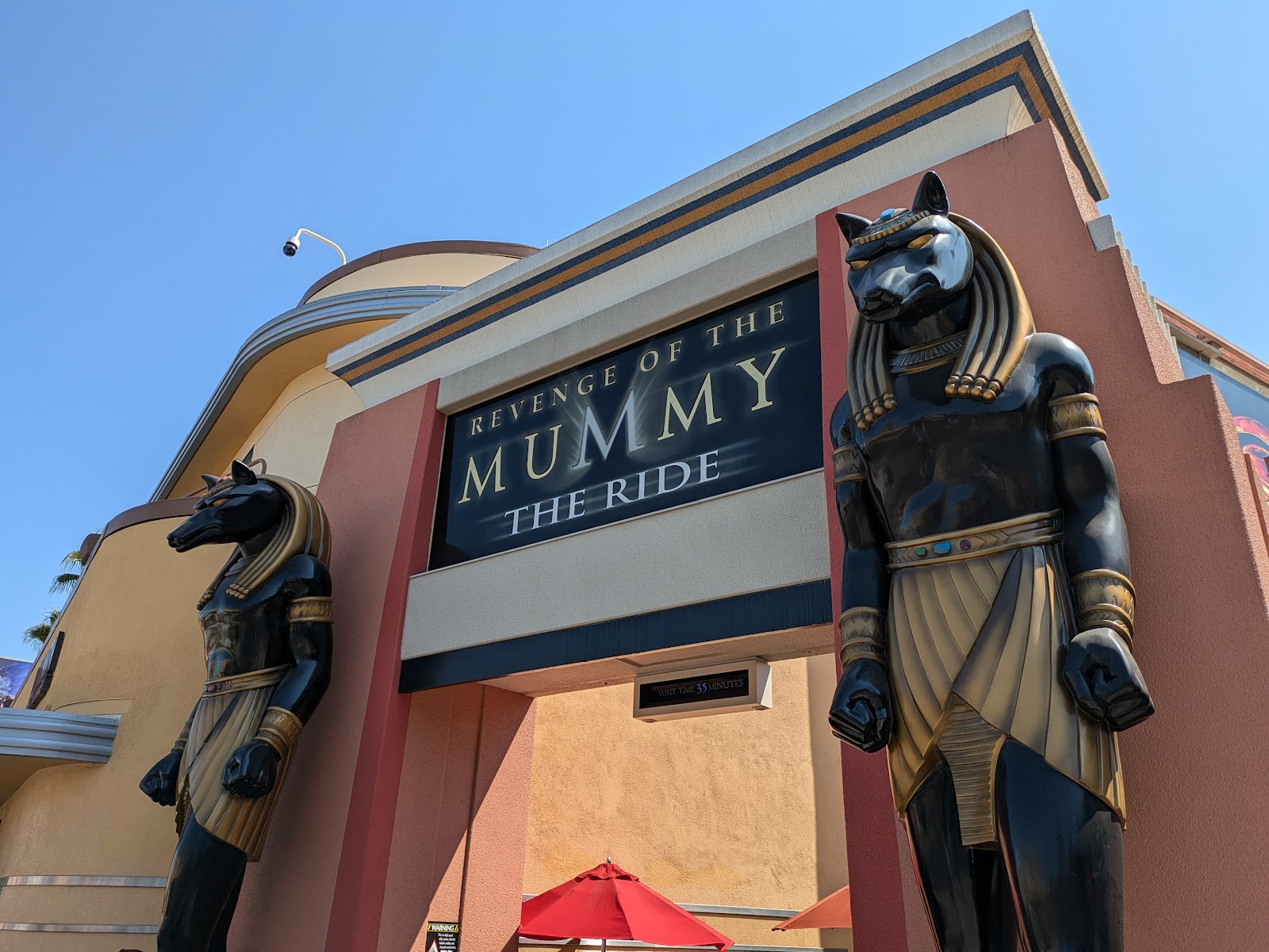 Revenge of the Mummy—The Ride — Oficiais