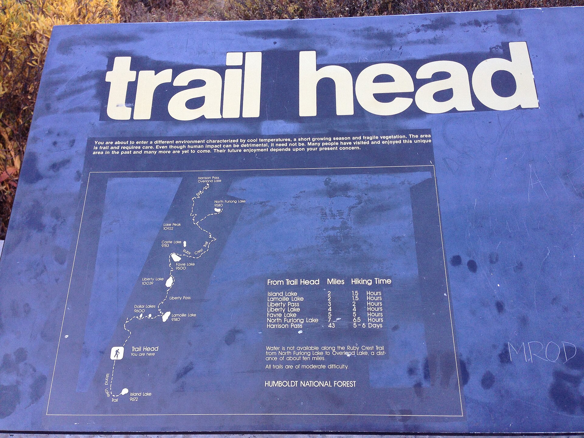 Ruby Crest National Recreation Trail