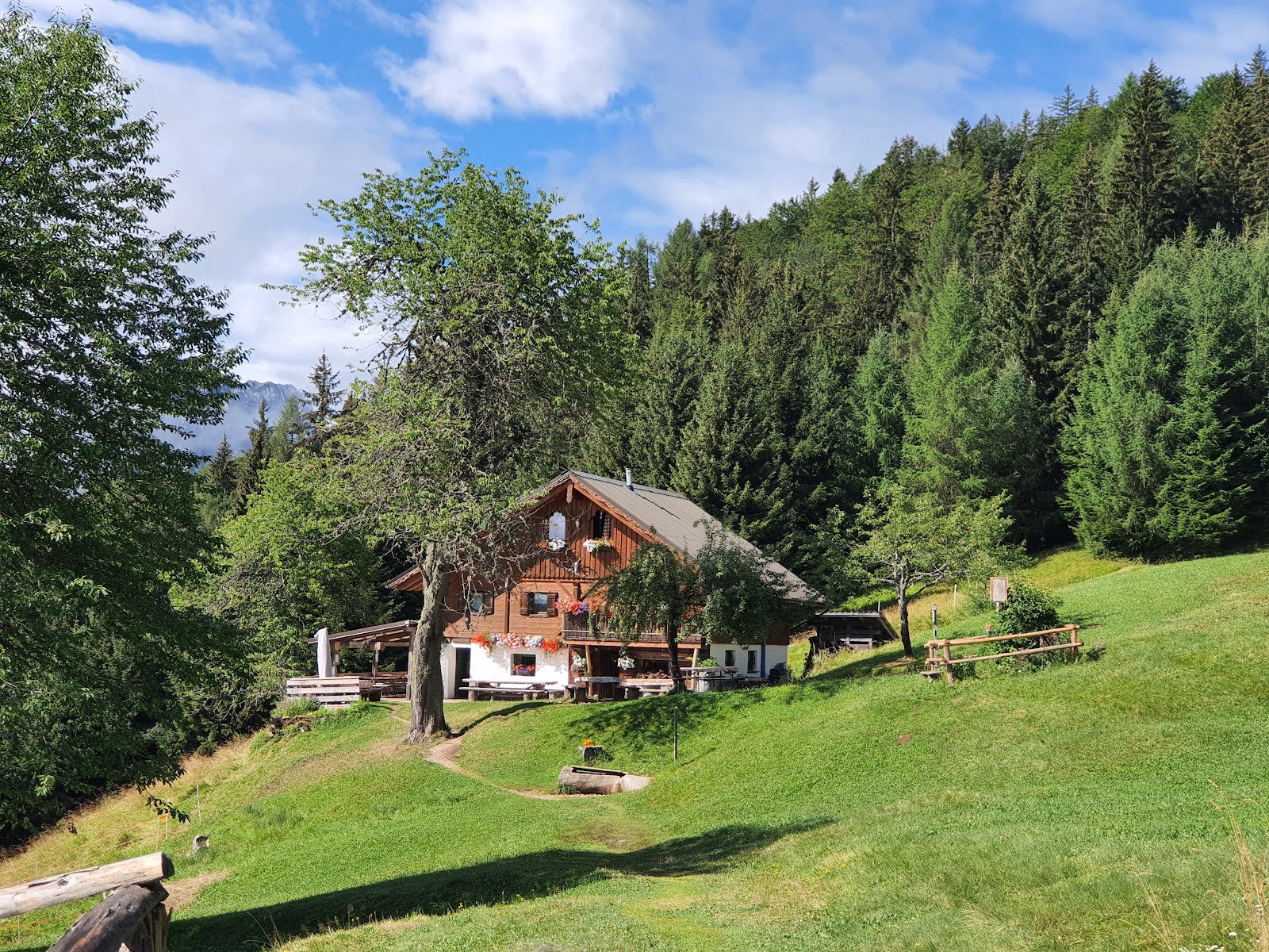 Sentieri della zona di Malga Priu
