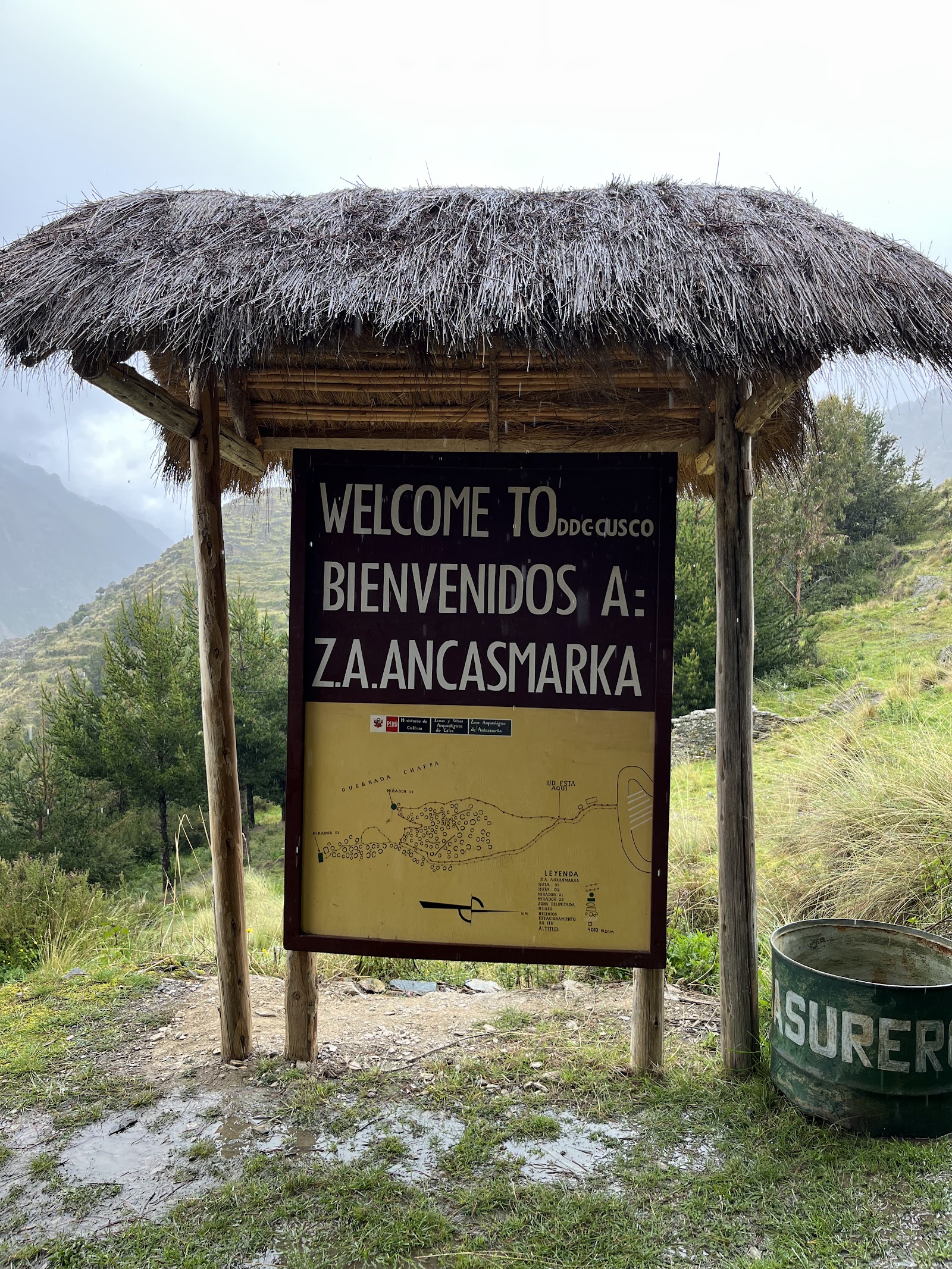 Sítio arqueológico de Ancasmarca — Oficiais