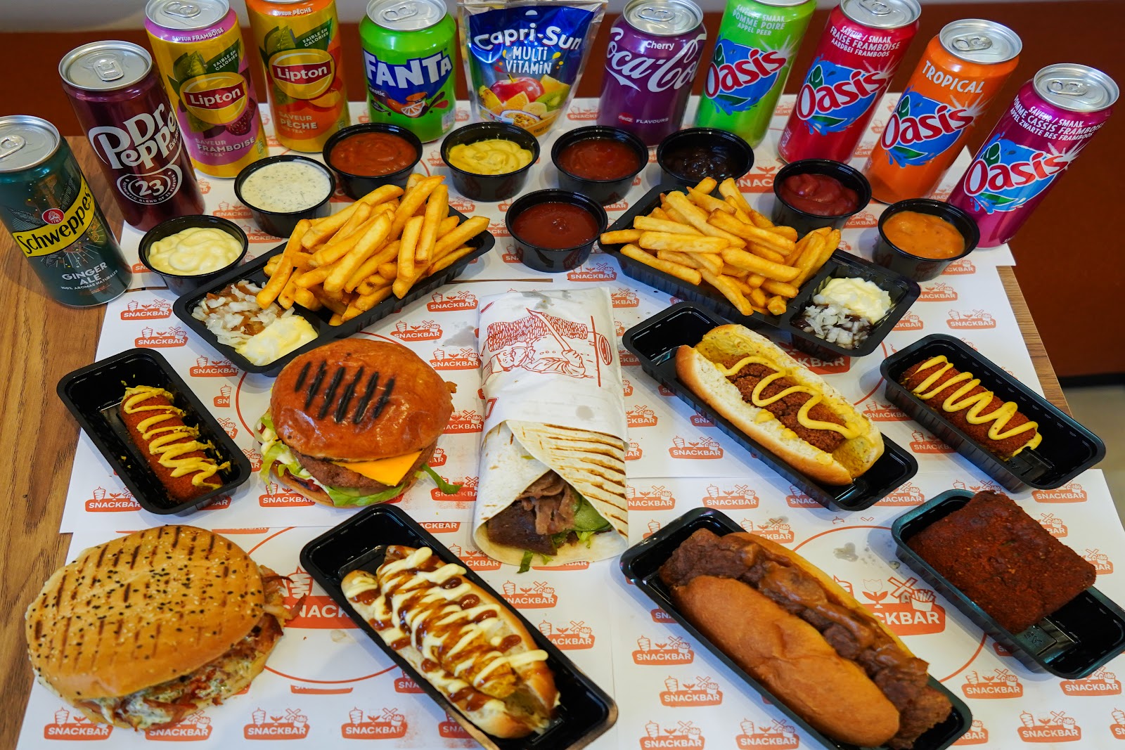 Snack Bar — Oficiais