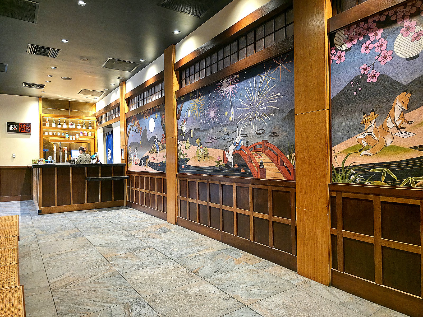 Teppan Edo — Oficiais