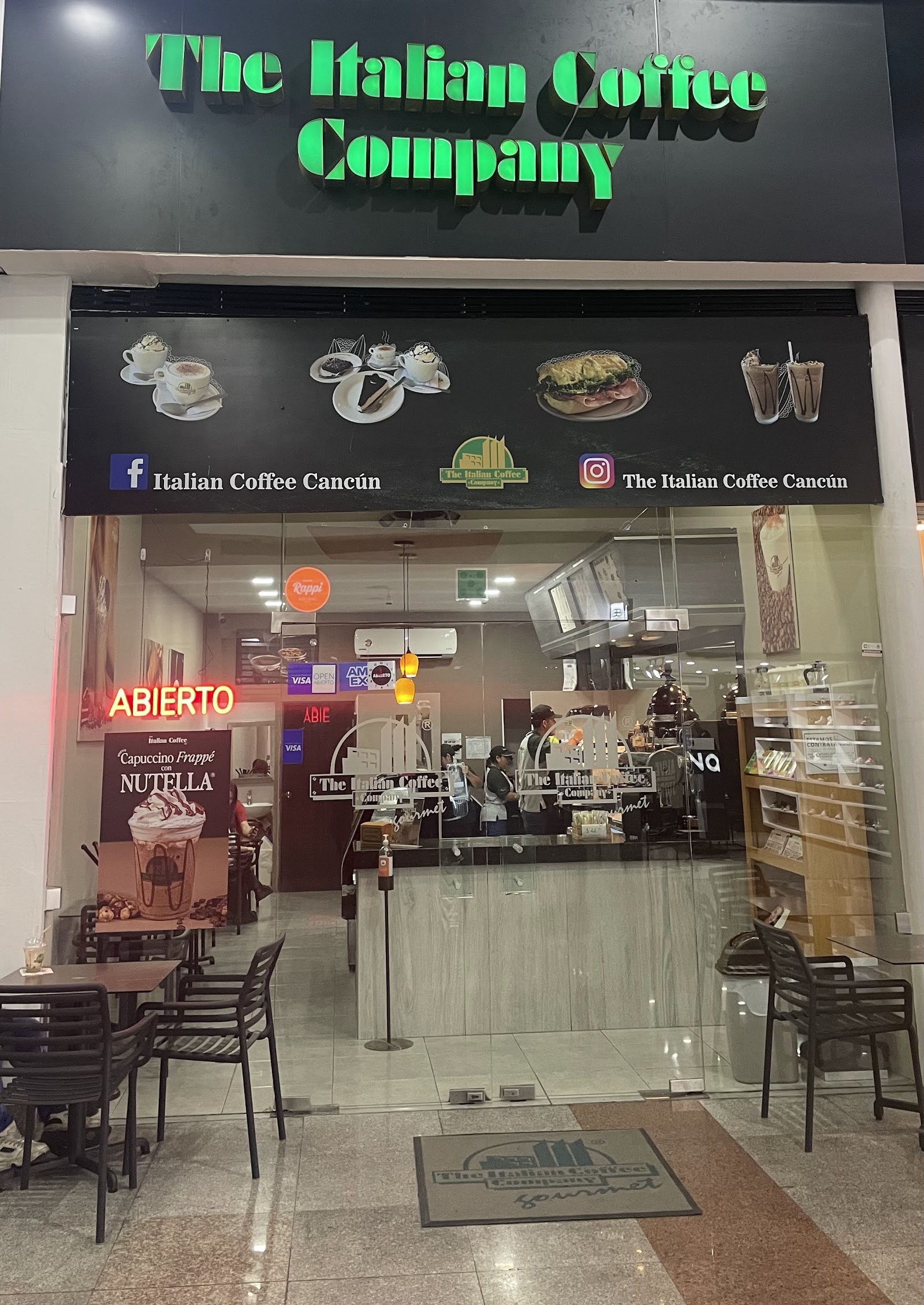 The Italian Coffee Company — Oficiais