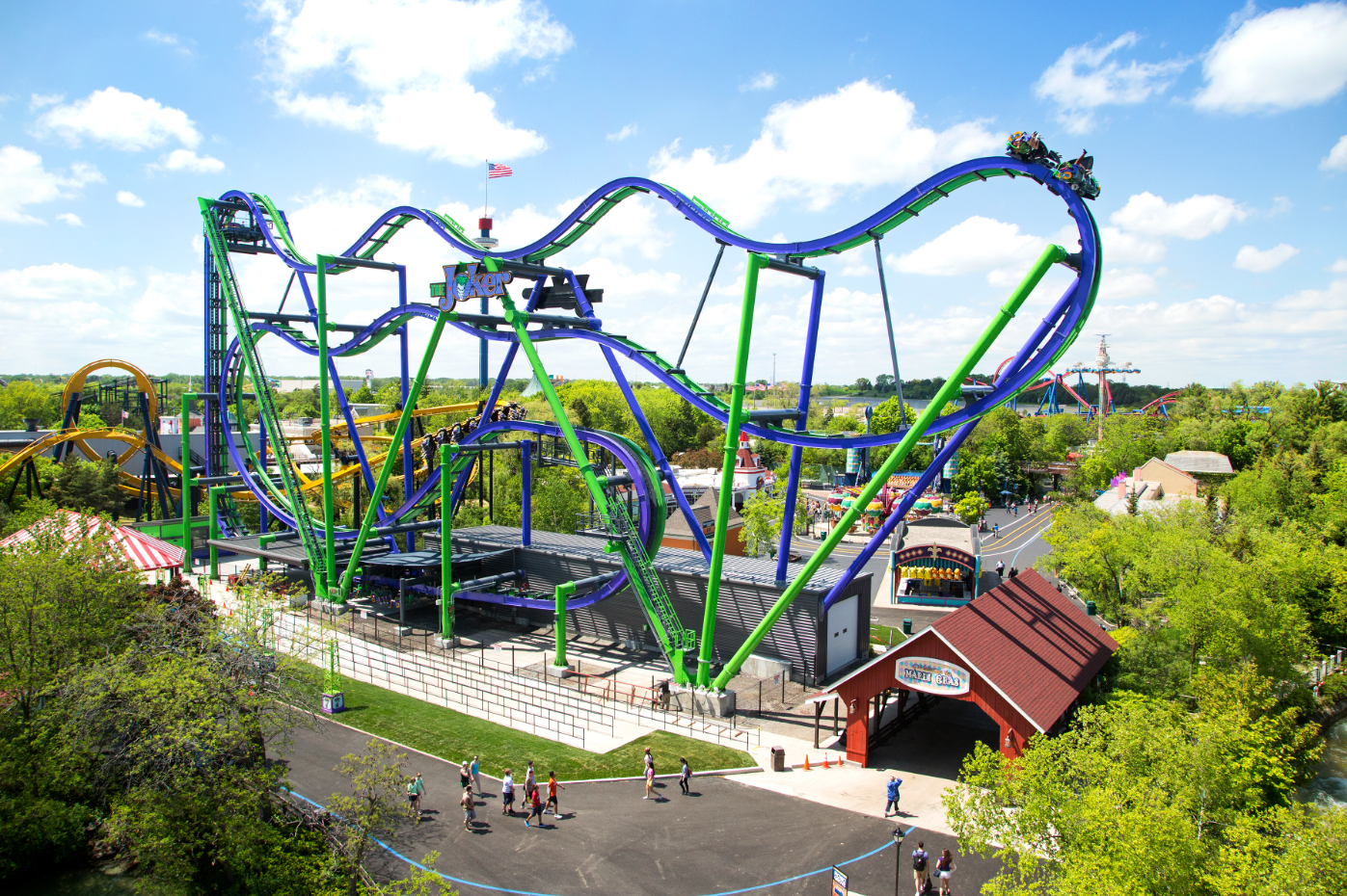 The Joker Free Fly Coaster — Oficiais