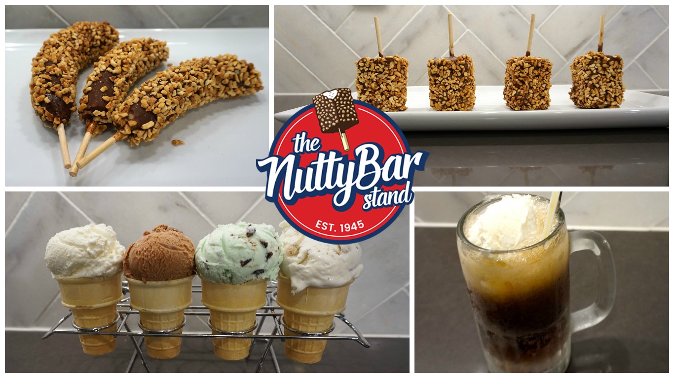 The Nutty Bar Stand — Oficiais