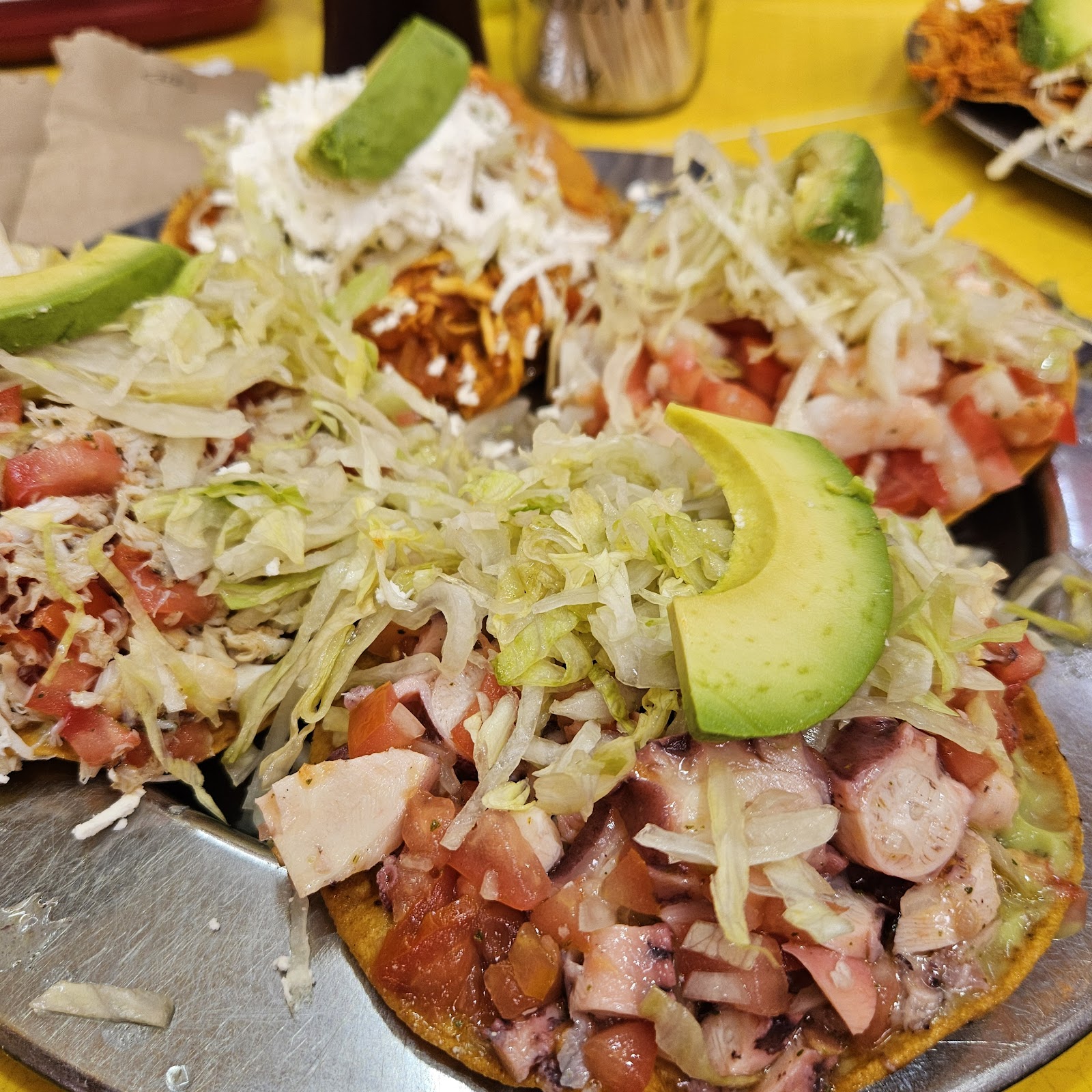 Tostadas — Oficiais