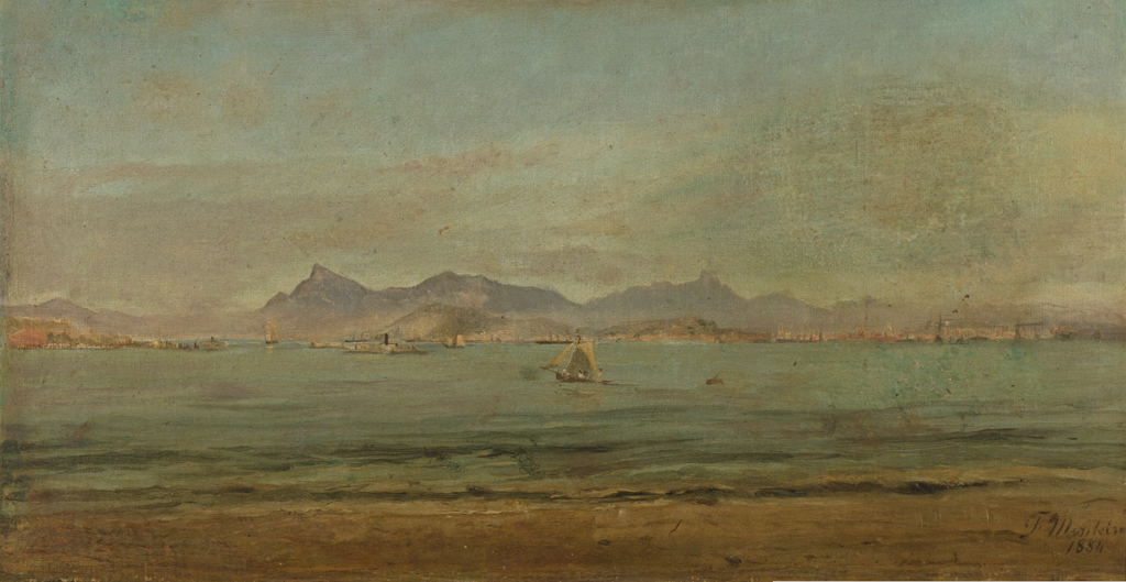 Vista da Entrada da Baía do Rio de Janeiro