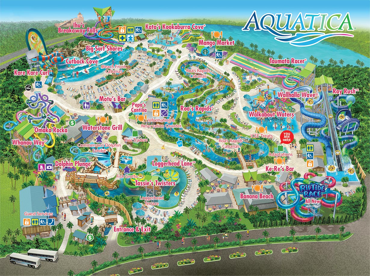 Walkabout Waters — Oficiais